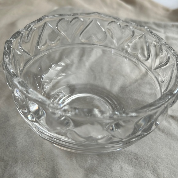 Tiffany & Co. Other - Tiffany & Co. crystal heart bowl